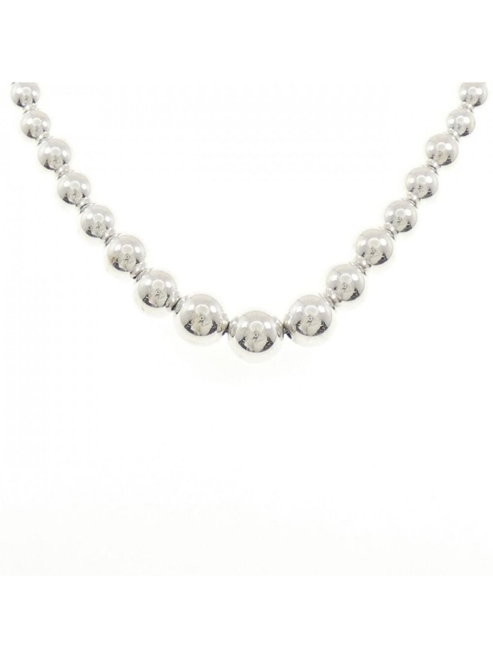 Tiffany & Co Graduated Ball Necklace